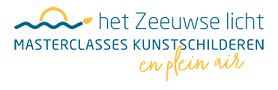 Schilderen op het strand bij het Zeeuwse Licht